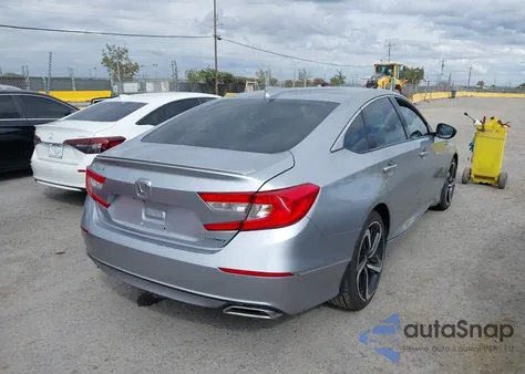 2019 Honda Accord Sport z USA, uszkodzony, nr VIN 1HGCV1F35KA106304